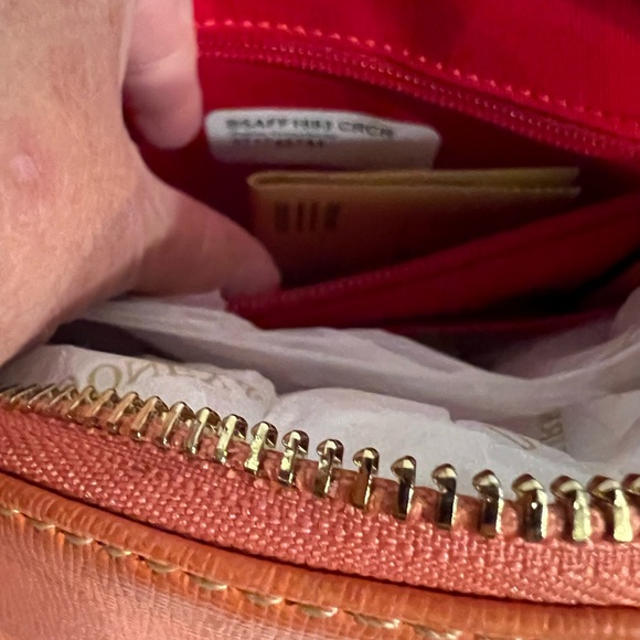Dooney and Bourke Robin Crossbody in Coral - Picture 7 of 7